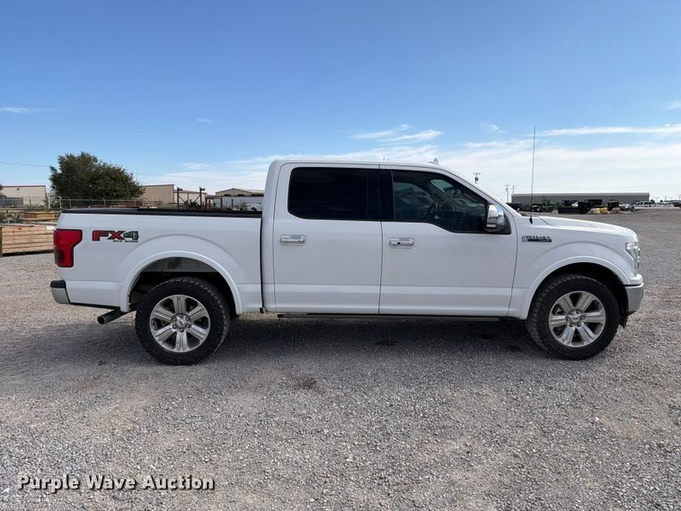 image for item DV8650 2018 Ford F150 Crew Cab pickup truck
