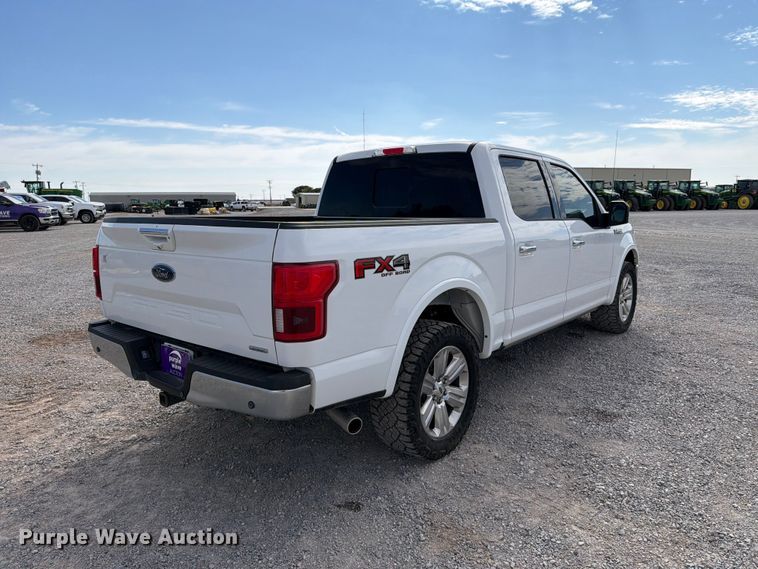 image for item DV8650 2018 Ford F150 Crew Cab pickup truck
