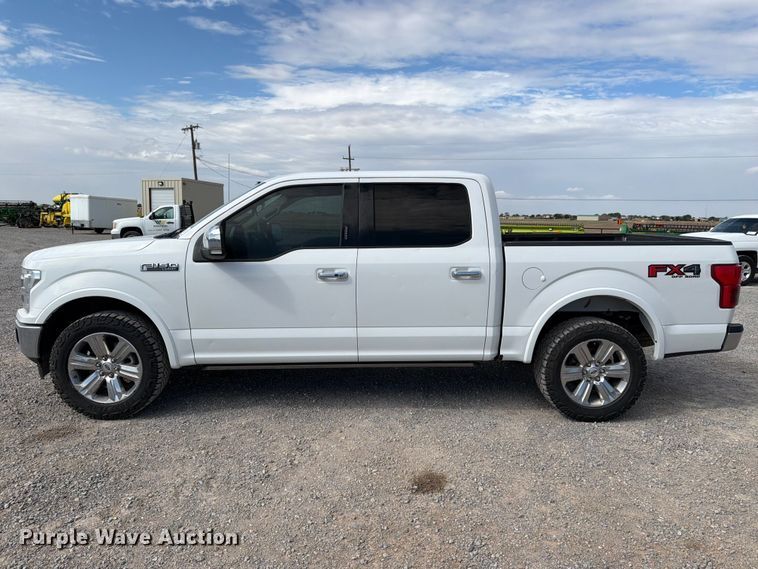 image for item DV8650 2018 Ford F150 Crew Cab pickup truck