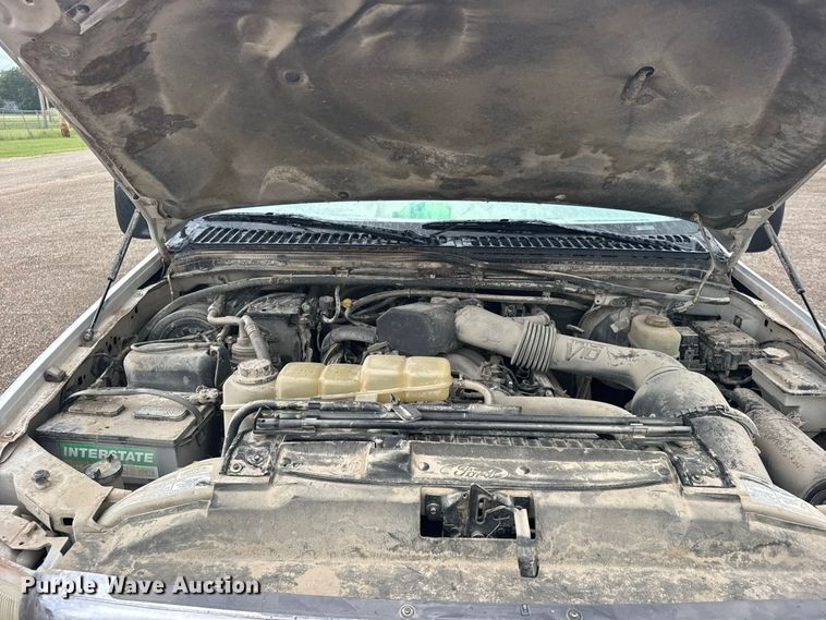 image for item DY3227 1999 Ford F350 flatbed pickup truck