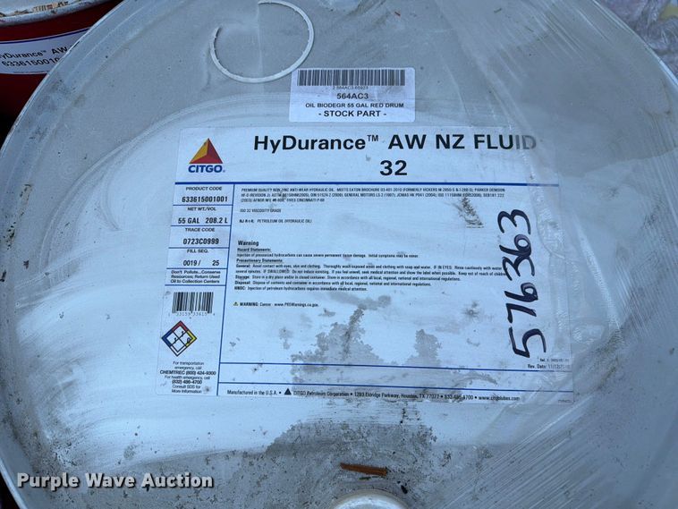 image for item DZ4722 (9) barrels of oil