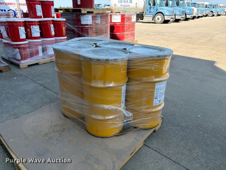 image for item DZ4725 (5) barrels of Clarion Food Machinery HT EP #2 grease