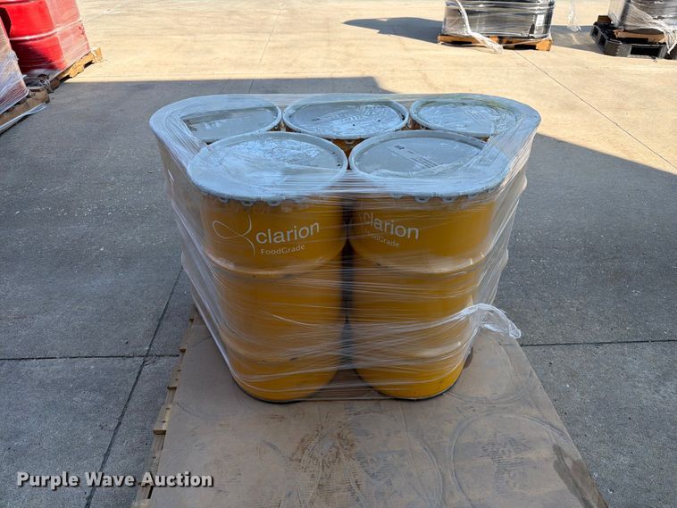 image for item DZ4725 (5) barrels of Clarion Food Machinery HT EP #2 grease