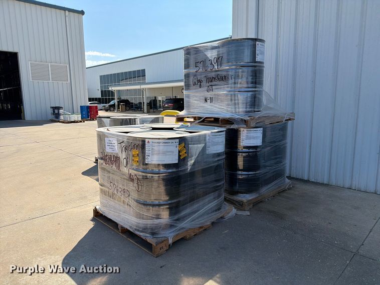 image for item DZ4726 (11) barrels of Citgo transformer oil N-II