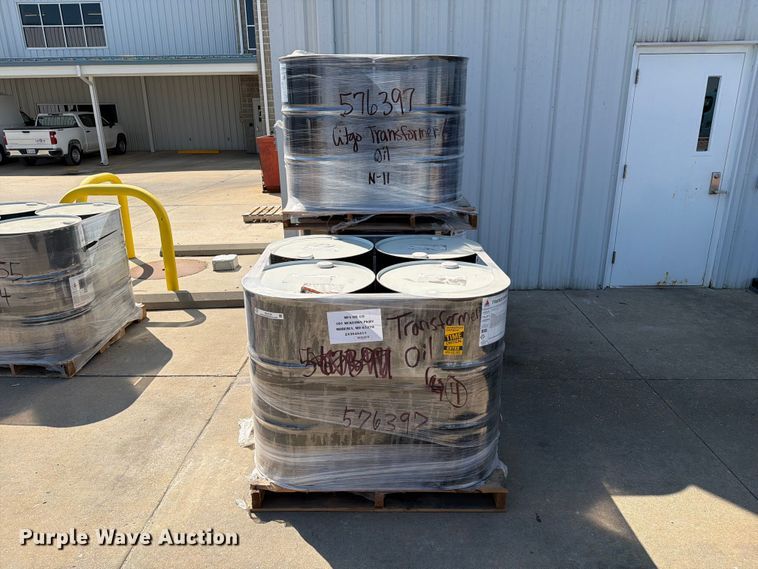 image for item DZ4726 (11) barrels of Citgo transformer oil N-II