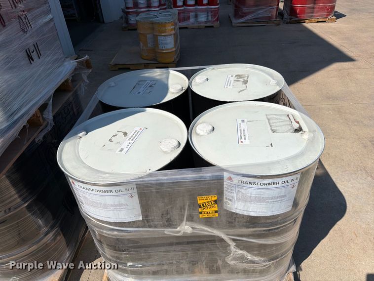 image for item DZ4726 (11) barrels of Citgo transformer oil N-II