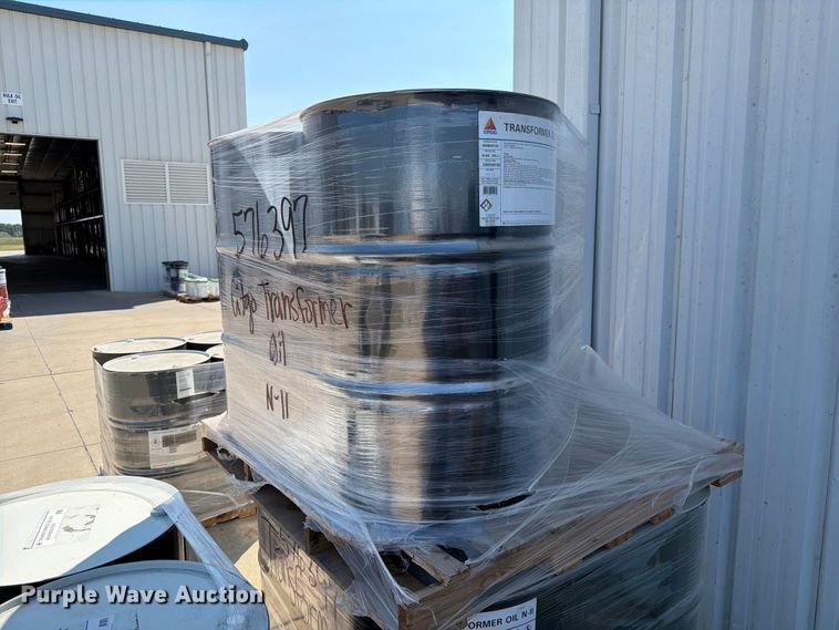 image for item DZ4726 (11) barrels of Citgo transformer oil N-II