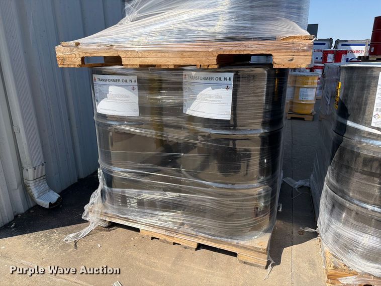 image for item DZ4726 (11) barrels of Citgo transformer oil N-II