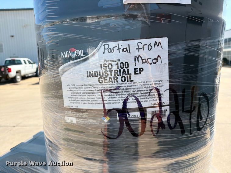 image for item DZ4727 (11) barrels of MFA ISO 100 Industrial EP Gear Oil