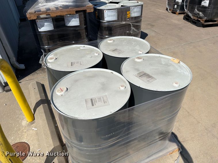 image for item DZ4728 (4) barrels of Therminol 55 heat transfer fluid