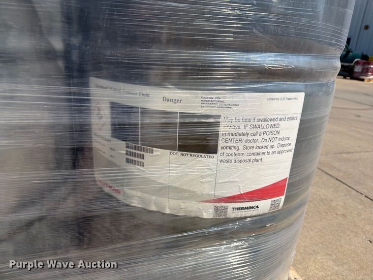 image for item DZ4728 (4) barrels of Therminol 55 heat transfer fluid