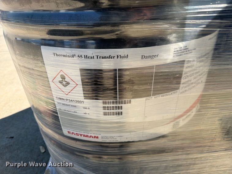 image for item DZ4728 (4) barrels of Therminol 55 heat transfer fluid