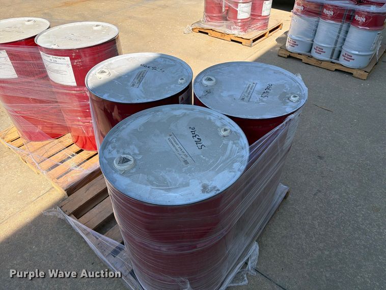 image for item DZ4730 (5) barrels of Citgo Citgear Synthetic EP 220