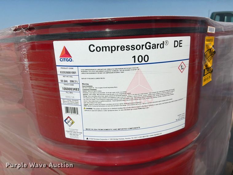 image for item DZ4731 CompressorGard compressor oil