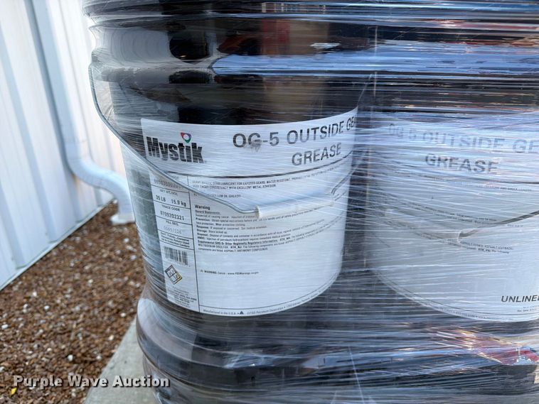 image for item DZ4732 (13) buckets of Mystik OG-5 outside gear grease 