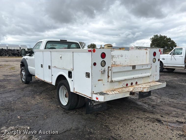 image for item DZ4784 2007 Ford F450 Super Duty XL utility / service truck