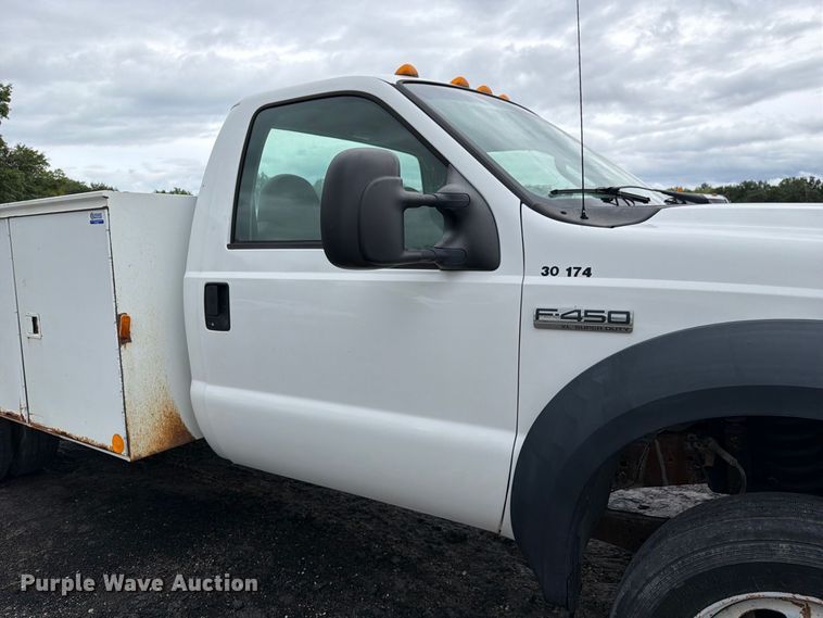 image for item DZ4784 2007 Ford F450 Super Duty XL utility / service truck