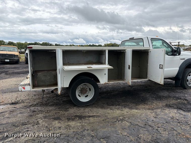 image for item DZ4784 2007 Ford F450 Super Duty XL utility / service truck