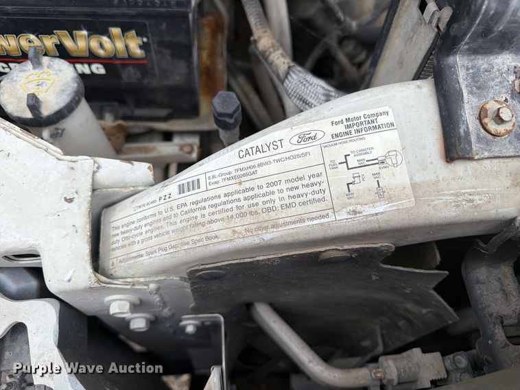 image for item DZ4784 2007 Ford F450 Super Duty XL utility / service truck