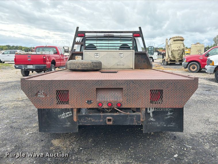 image for item DZ4785 1995 Ford F450 Super Duty flatbed truck