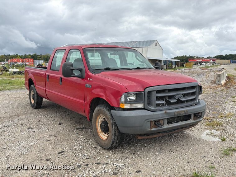image for item DZ4786 2004 Ford F250 Super Duty Crew Cab pickup truck