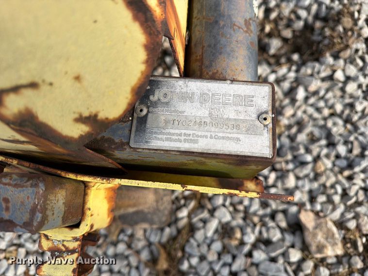 image for item DZ4792 John Deere lawn mower attachments