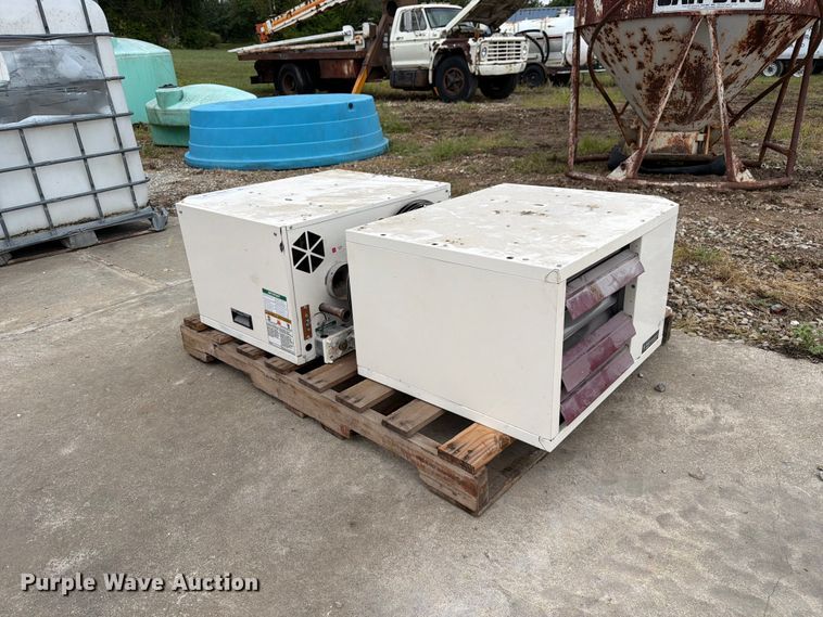 image for item DZ4799 (2) Reznor V3 TCore2 heaters