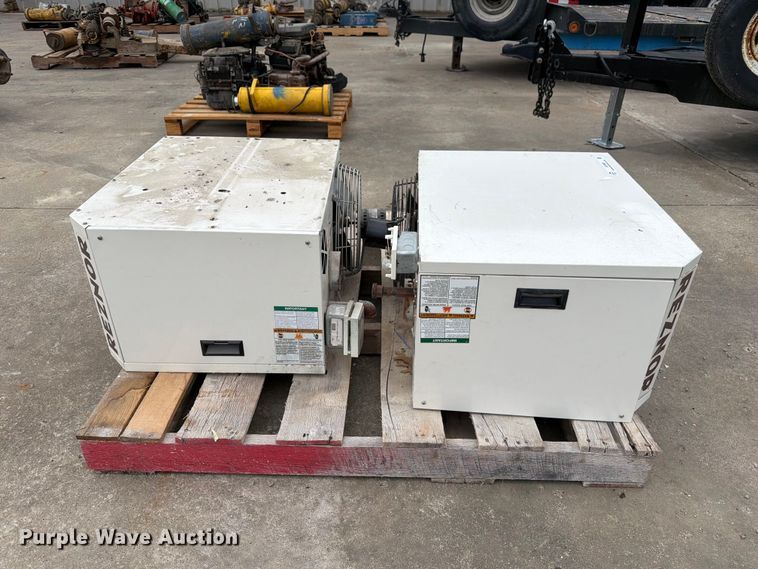 image for item DZ4800 (2) Reznor V3 TCore2 heaters