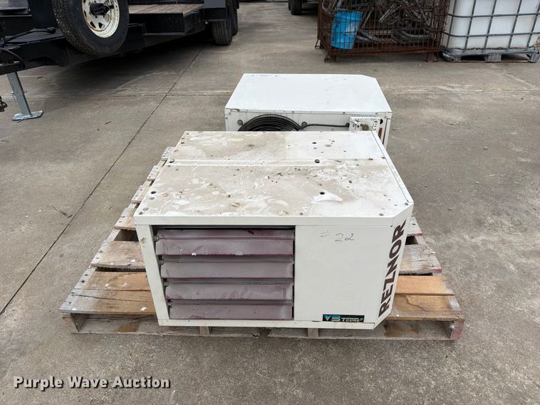 image for item DZ4800 (2) Reznor V3 TCore2 heaters