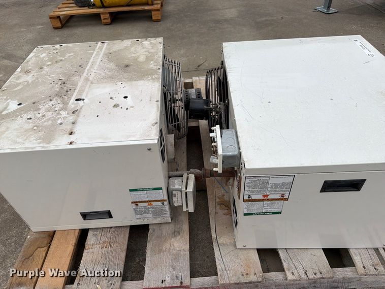 image for item DZ4800 (2) Reznor V3 TCore2 heaters