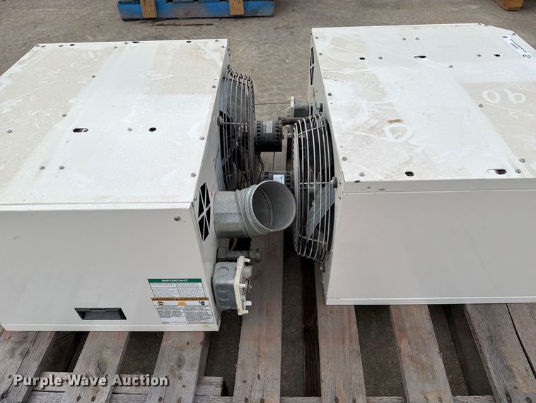 image for item DZ4801 (2) Reznor V3 TCore2 heaters