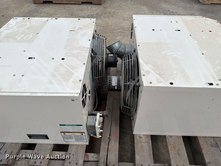 image for item DZ4801 (2) Reznor V3 TCore2 heaters
