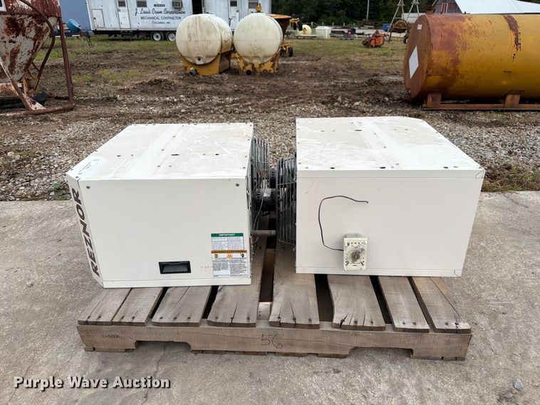image for item DZ4802 (2) Reznor V3 TCore2 heaters