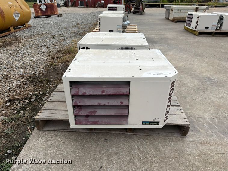 image for item DZ4802 (2) Reznor V3 TCore2 heaters