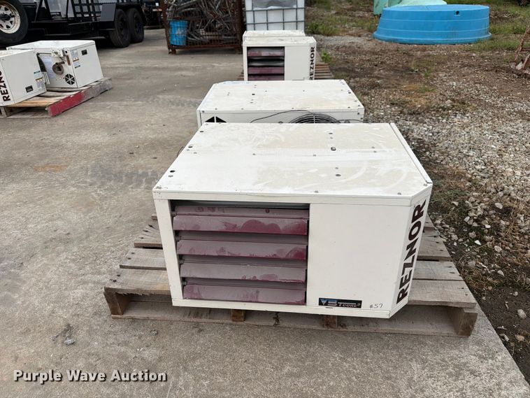 image for item DZ4802 (2) Reznor V3 TCore2 heaters