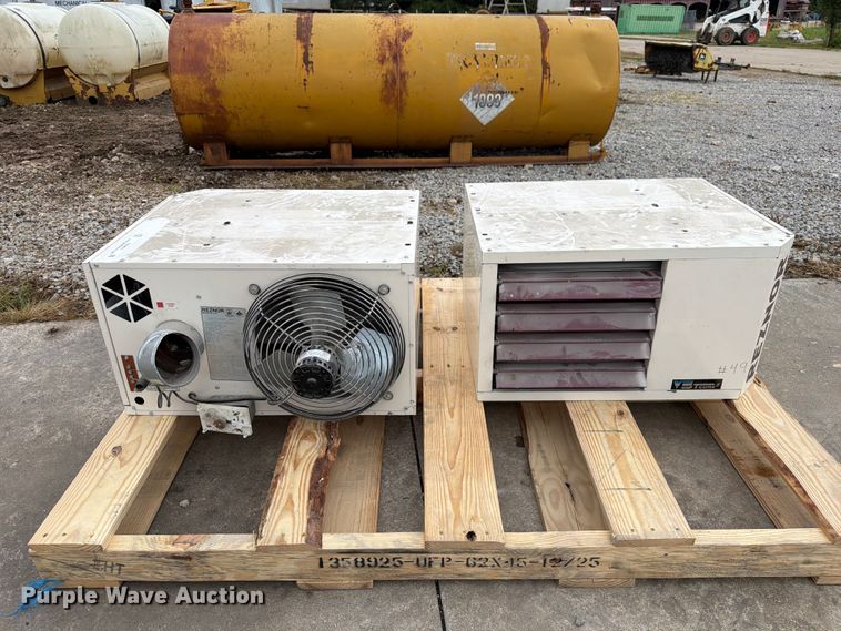 image for item DZ4803 (2) Reznor V3 TCore2 heaters