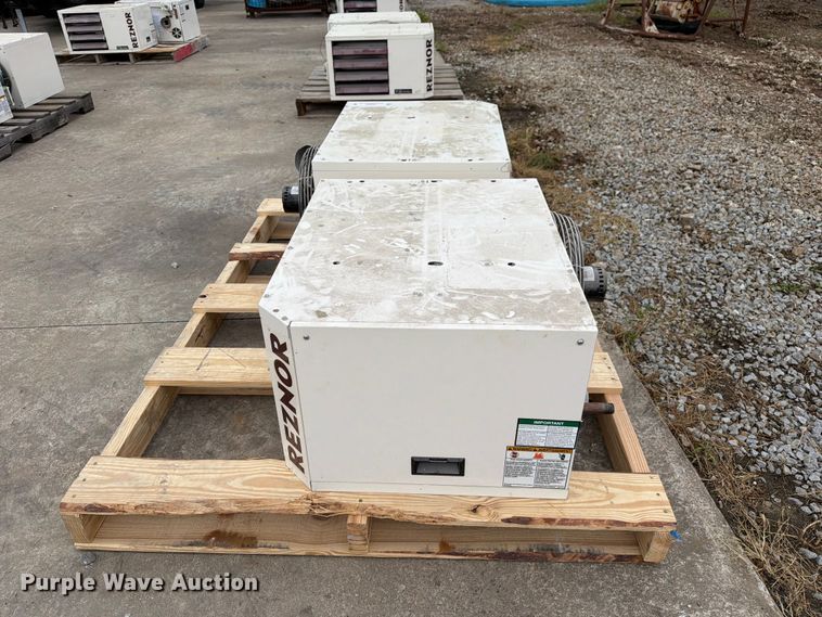image for item DZ4803 (2) Reznor V3 TCore2 heaters