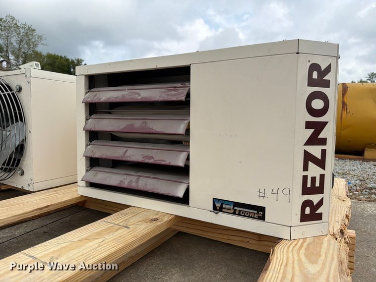image for item DZ4803 (2) Reznor V3 TCore2 heaters