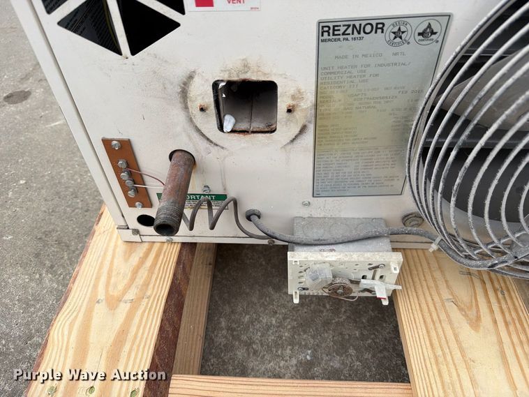 image for item DZ4803 (2) Reznor V3 TCore2 heaters
