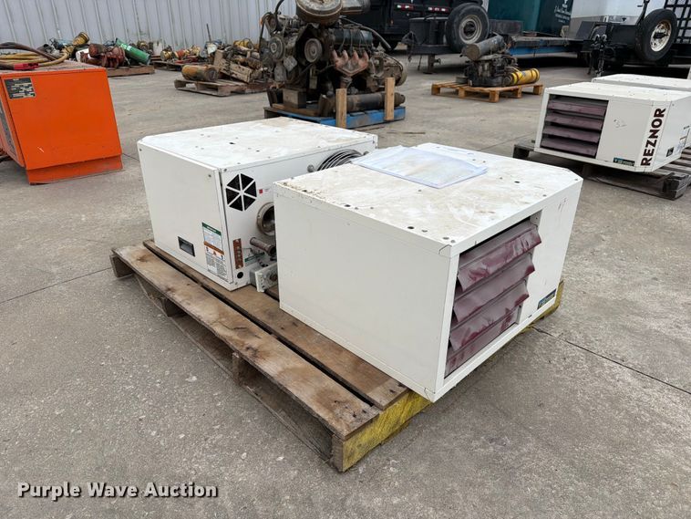 image for item DZ4804 (2) Reznor V3 TCore2 heaters