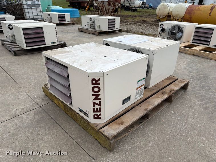 image for item DZ4804 (2) Reznor V3 TCore2 heaters