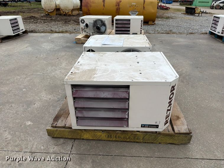 image for item DZ4804 (2) Reznor V3 TCore2 heaters