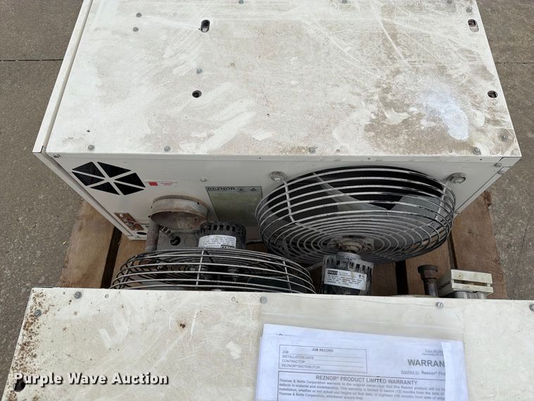 image for item DZ4804 (2) Reznor V3 TCore2 heaters