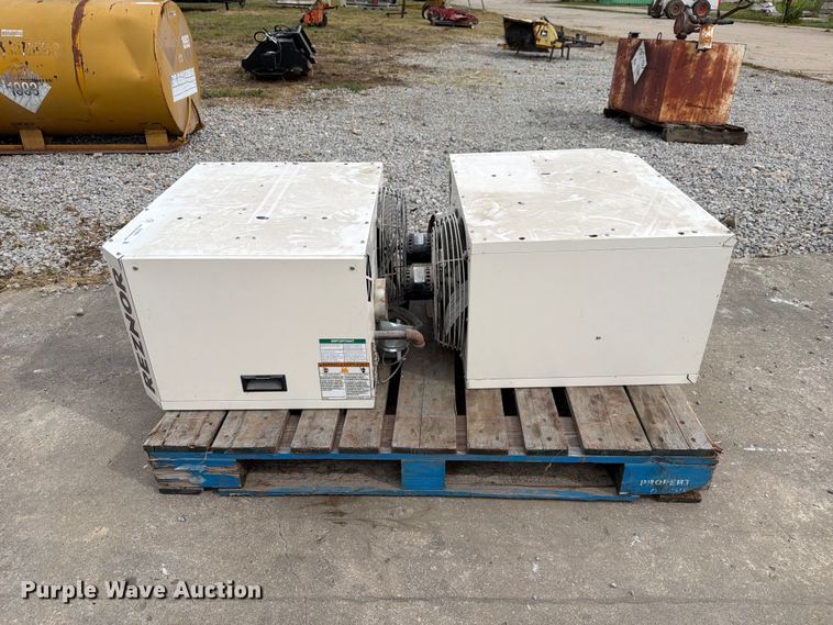 image for item DZ4805 (2) Reznor V3 TCore2 heaters