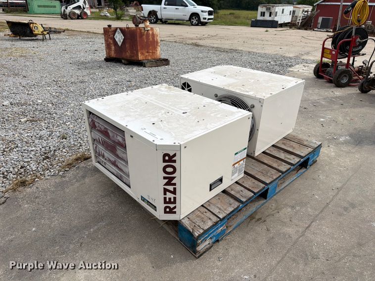image for item DZ4805 (2) Reznor V3 TCore2 heaters