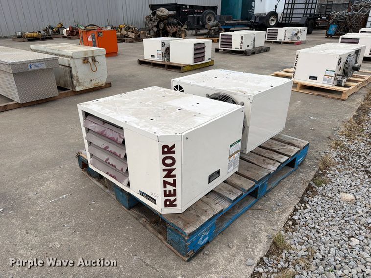 image for item DZ4805 (2) Reznor V3 TCore2 heaters