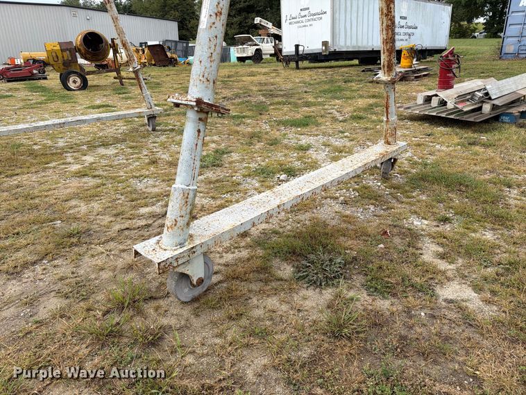 image for item DZ4807 Shop built A frame gantry