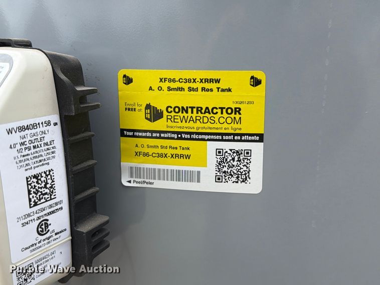 image for item DZ4821 AO Smith FCG-75 400 water heater