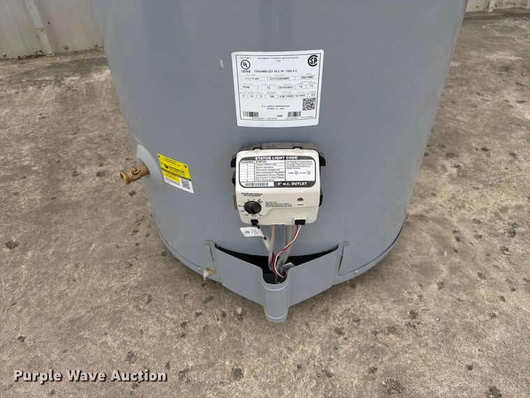 image for item DZ4822 AO Smith FCG-75 400 water heater