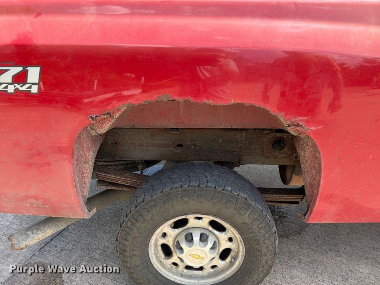 image for item DZ4831 2007 Chevrolet Silverado 2500HD pickup truck